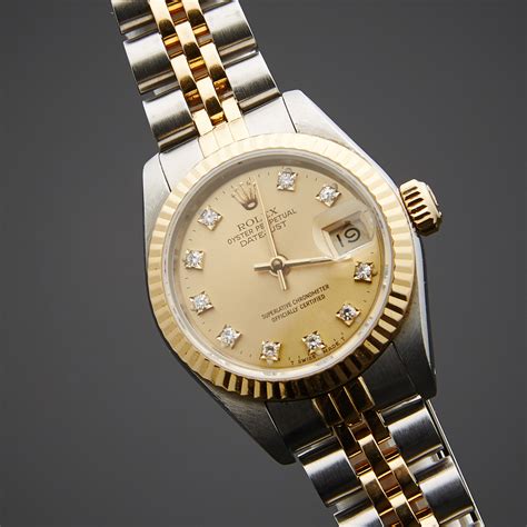 second hand rolex lady datejust|pre owned rolex datejust.